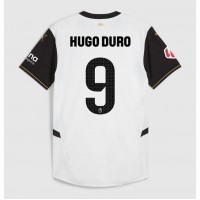 Pánský Fotbalový dres Valencia Hugo Duro #9 2024-25 Domácí Krátký Rukáv